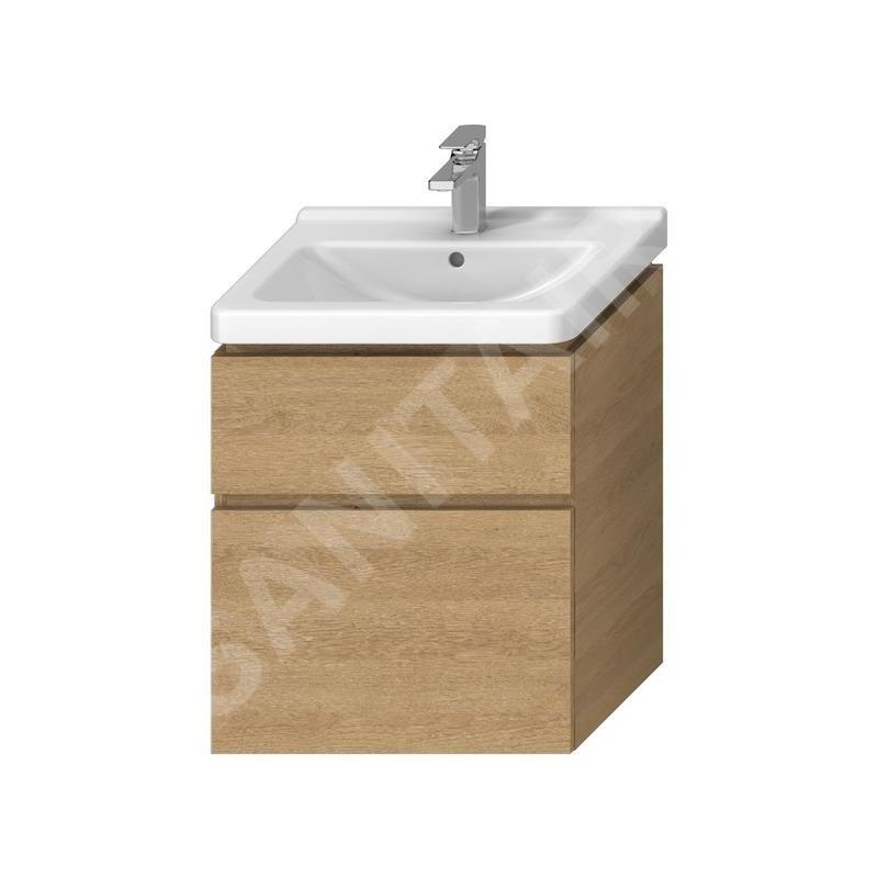Jika Cubito Pure - Meuble sous lavabo 590x683 mm, chêne H40J4234025191 Jika Cubito Pure - Meuble sous lavabo 590x683 mm, chêne H40J4234025191