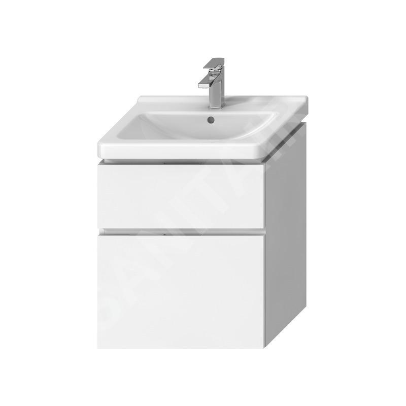 Jika Cubito Pure - Meuble sous lavabo 590x683 mm, blanc H40J4234025001