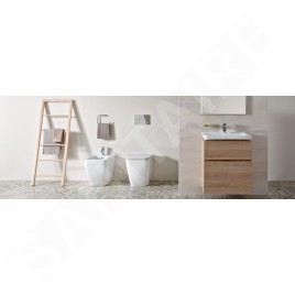 Jika Cubito Pure - Meuble sous lavabo 540x683 mm, chêne H40J4224025191