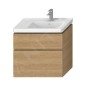 Jika Cubito Pure - Meuble sous lavabo 740x683 mm, découpe à droite, chêne H40J4254035191 Jika Cubito Pure - Meuble sous lavabo 740x683 mm, découpe à droite, chêne H40J4254035191