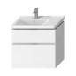 Jika Cubito Pure - Meuble pour lavabo 740x683 mm, découpe à gauche, blanc H40J4254045001 Jika Cubito Pure - Meuble pour lavabo 740x683 mm, découpe à gauche, blanc H40J4254045001