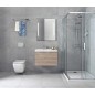 Jika Cubito Pure - Meuble sous lavabo 740x683 mm, découpe à droite, blanc H40J4254035001 Jika Cubito Pure - Meuble sous lavabo 740x683 mm, découpe à droite, blanc H40J4254035001