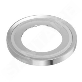 Sapho Accessoires - Plateau de lavabo pour comptoir, hauteur 1 cm, chrome TY6401
