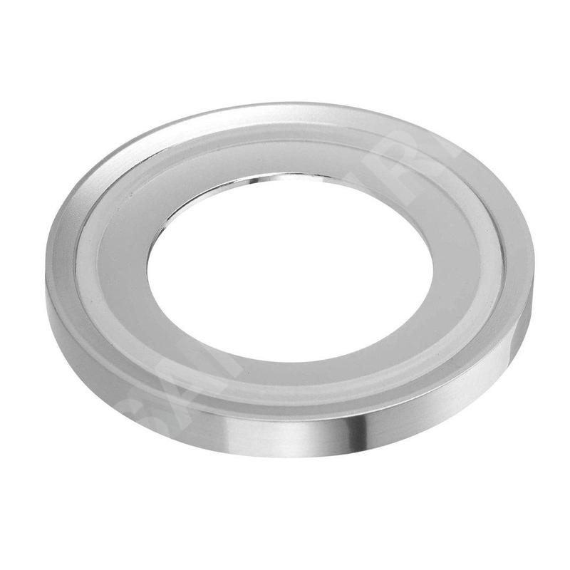 Sapho Accessoires - Plateau de lavabo pour comptoir, hauteur 1 cm, chrome TY6401 Sapho Accessoires - Plateau de lavabo pour comptoir, hauteur 1 cm, chrome TY6401