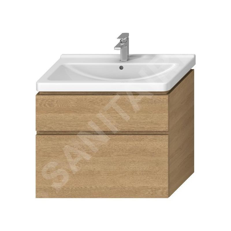 Jika Cubito Pure - Meuble sous lavabo 840x683 mm, chêne H40J4264025191 Jika Cubito Pure - Meuble sous lavabo 840x683 mm, chêne H40J4264025191