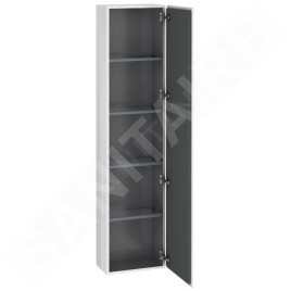 Duravit L-Cube - Armoire 1760x400x243 mm,droite, blanc brillant LC1170R2222