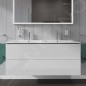 Duravit L-Cube - Meuble sous lavabo 550x1290x481 mm, 2 tiroirs, blanc brillant LC625802222 Duravit L-Cube - Meuble sous lavabo 550x1290x481 mm, 2 tiroirs, blanc brillant LC625802222