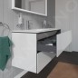 Duravit L-Cube - Meuble sous lavabo 550x1290x481 mm, 2 tiroirs, blanc brillant LC625802222 Duravit L-Cube - Meuble sous lavabo 550x1290x481 mm, 2 tiroirs, blanc brillant LC625802222