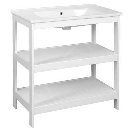 Aqualine Etide - Meuble lavabo 815x850x440 mm, blanc mat ET830