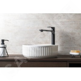 Sapho Isvea - Vasque à poser, diamètre 36 cm, sans trop-plein, blanc 10NF66036