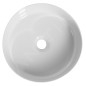Sapho Isvea - Vasque à poser, diamètre 36 cm, sans trop-plein, blanc 10NF66036 Sapho Isvea - Vasque à poser, diamètre 36 cm, sans trop-plein, blanc 10NF66036