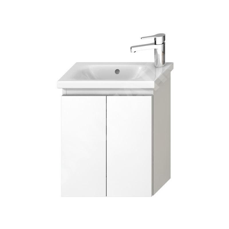 Jika Mio - Meuble pour lavabo asymétrique, blanc H40J7112005001 Jika Mio - Meuble pour lavabo asymétrique, blanc H40J7112005001