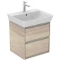 Ideal Standard Connect Air - Petite armoire lavabo 480x409x517 mm, bois clair/laque brune claire mate E1607UK Ideal Standard Connect Air - Petite armoire lavabo 480x409x517 mm, bois clair/laque brune claire mate E1607UK