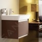 Ideal Standard Connect Air - Petite armoire sous lavabo Cube 500 mm,brun mat/brun clair mat E0842VY Ideal Standard Connect Air - Petite armoire sous lavabo Cube 500 mm,brun mat/brun clair mat E0842VY