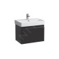 Laufen Pro S - Meuble avec lavabo, 600x500 mm, wengé H8609624231041 Laufen Pro S - Meuble avec lavabo, 600x500 mm, wengé H8609624231041