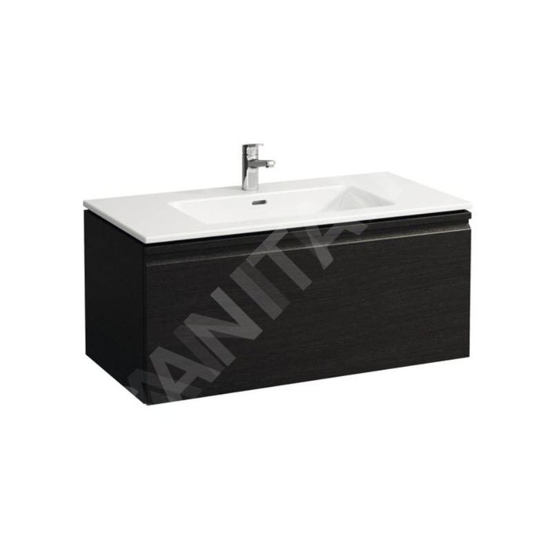 Laufen Pro S - Meuble avec lavabo, 1000x500 mm, 1 tiroirs, wengé H8609664231041 Laufen Pro S - Meuble avec lavabo, 1000x500 mm, 1 tiroirs, wengé H8609664231041