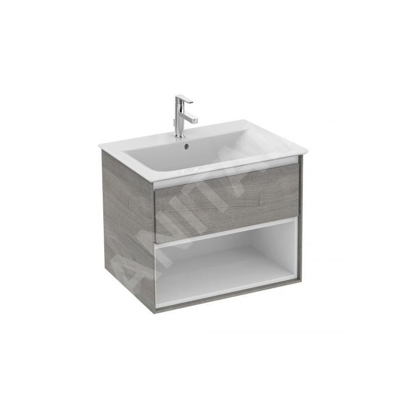 Ideal Standard Connect Air - Petite armoire sous lavabo, 600x440x517 mm, décor : chêne gris/blanc mat E0826PS Ideal Standard Connect Air - Petite armoire sous lavabo, 600x440x517 mm, décor : chêne gris/blanc mat E0826PS