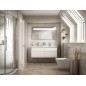 Ideal Standard Connect Air - Meuble sous double-lavabo, 1300x440x517 mm, blanc brillant/gris clair mat E0824KN Ideal Standard Connect Air - Meuble sous double-lavabo, 1300x440x517 mm, blanc brillant/gris clair mat E0824KN