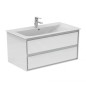 Ideal Standard Connect Air - Petite armoire sous lavabo, 1.000x440x517 mm, blanc brillant/gris clair mat E0821KN Ideal Standard Connect Air - Petite armoire sous lavabo, 1.000x440x517 mm, blanc brillant/gris clair mat E0821KN