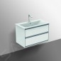 Ideal Standard Connect Air - Petite armoire sous lavabo, 1.000x440x517 mm, blanc brillant/gris clair mat E0821KN Ideal Standard Connect Air - Petite armoire sous lavabo, 1.000x440x517 mm, blanc brillant/gris clair mat E0821KN
