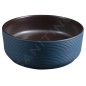 Sapho Priori - Lavabo pour plan de travail, diamètre 41 cm, sans trop-plein, brun/bleu PI033 Sapho Priori - Lavabo pour plan de travail, diamètre 41 cm, sans trop-plein, brun/bleu PI033