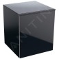 Geberit Acanto - Meuble latéral 450x520 mm avec tiroirs, noir 500.618.16.1