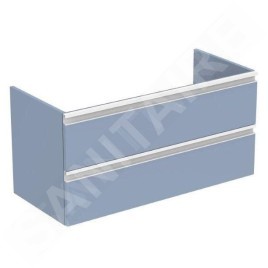 Ideal Standard Tesi - Petite armoire lavabo 1.000x440x490 mm, bleu clair mat T0052WI