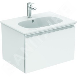 Ideal Standard Tesi - Petite armoire sous lavabo, 600x440x400 mm, blanc brillant T0046OV