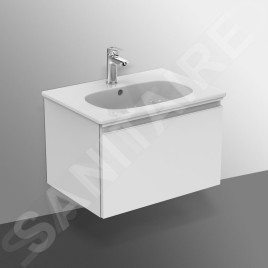 Ideal Standard Tesi - Petite armoire sous lavabo, 600x440x400 mm, blanc brillant T0046OV