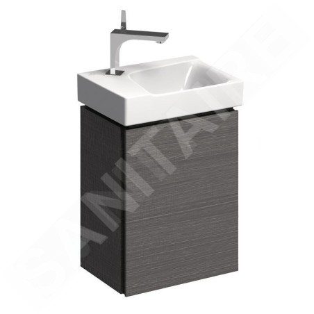 Geberit Xeno 2 - Meuble sous lave-mains 400 mm, gris 500.502.43.1