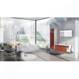 Ravak Clear - Armoire suspendue SB 400 R, 400x350x1550 mm, droite, blanc X000000763