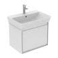 Ideal Standard Connect Air - Petite armoire sous lavabo Cube 550 mm, 480x409x400 mm, blanc brillant/blanc mat E0844B2 Ideal Standard Connect Air - Petite armoire sous lavabo Cube 550 mm, 480x409x400 mm, blanc brillant/blanc mat E0844B2