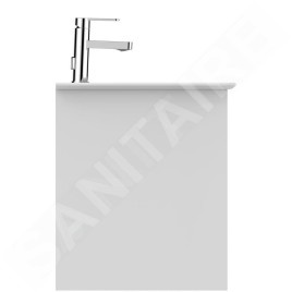 Ideal Standard Connect Air - Petite armoire sous lavabo, 800x440x517 mm, blanc brillant/gris clair mat E0827KN
