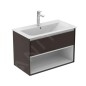 Ideal Standard Connect Air - Petite armoire sous lavabo, 800x440x517 mm, brun mat/blanc mat E0827VY Ideal Standard Connect Air - Petite armoire sous lavabo, 800x440x517 mm, brun mat/blanc mat E0827VY