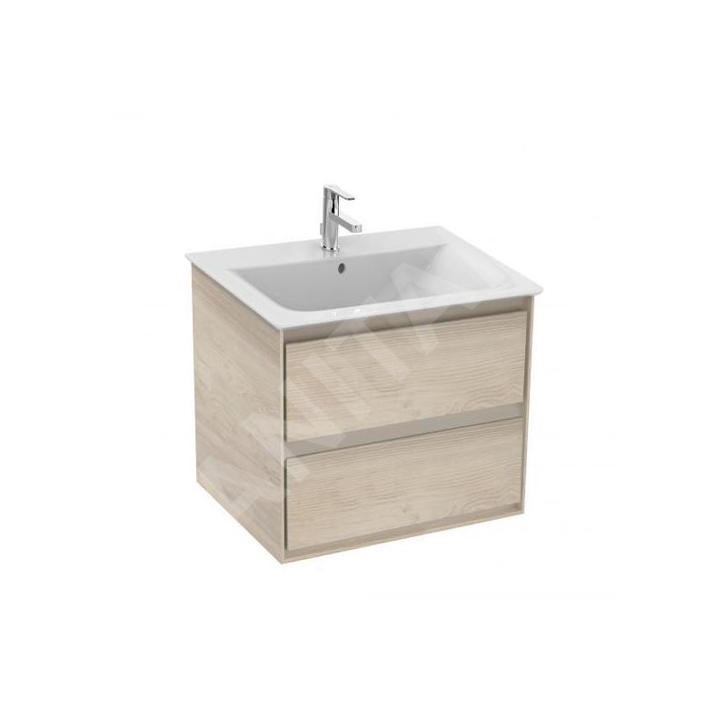 Ideal Standard Connect Air - Petite armoire sous lavabo, 600x440x517 mm, décor : bois clair/brun clair mat E0818UK Ideal Standard Connect Air - Petite armoire sous lavabo, 600x440x517 mm, décor : bois clair/brun clair mat E0818UK
