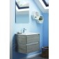 Ideal Standard Connect Air - Petite armoire sous lavabo, 600x440x517 mm, blanc brillant/gris clair mat E0818KN Ideal Standard Connect Air - Petite armoire sous lavabo, 600x440x517 mm, blanc brillant/gris clair mat E0818KN