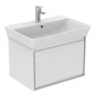 Ideal Standard Connect Air - Petite armoire sous lavabo Cube 650 mm, 580x409x400 mm, blanc brillant/blanc mat E0847B2 Ideal Standard Connect Air - Petite armoire sous lavabo Cube 650 mm, 580x409x400 mm, blanc brillant/blanc mat E0847B2