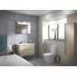 Ideal Standard Connect Air - Petite armoire lavabo 800x440x517 mm, 2 tiroirs, décor : bois clair/brun clair mat E0819UK Ideal Standard Connect Air - Petite armoire lavabo 800x440x517 mm, 2 tiroirs, décor : bois clair/brun clair mat E0819UK