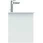 Ideal Standard Connect Air - Petite armoire lavabo 800x440x517 mm, 2 tiroirs, blanc brillant/gris clair mat E0819KN