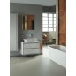 Ideal Standard Connect Air - Petite armoire lavabo 800x440x517 mm, 2 tiroirs, blanc brillant/gris clair mat E0819KN