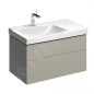 Geberit Xeno 2 - Meuble sous lavabo 900 mm avec plage de dépose, tiroir avec luminaire LED, greige 500.515.00.1 Geberit Xeno 2 - Meuble sous lavabo 900 mm avec plage de dépose, tiroir avec luminaire LED, greige 500.515.00.1