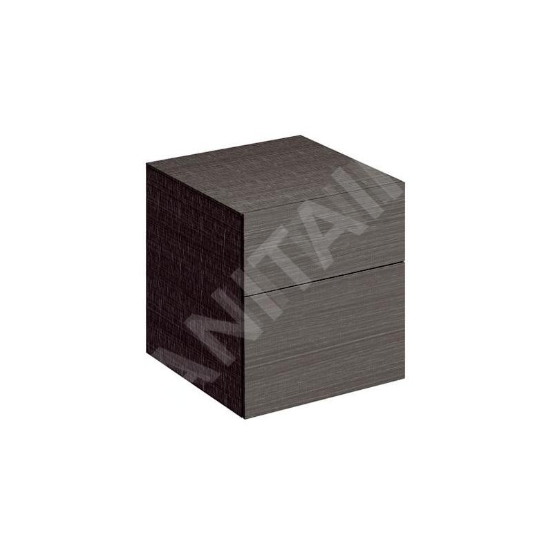 Geberit Xeno 2 - Meuble latéral 450x510 mm avec tiroirs, gris 500.504.43.1