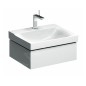 Geberit Xeno 2 - Meuble sous lavabo 600 mm, tiroir avec luminaire LED, blanc poli 500.505.01.1 Geberit Xeno 2 - Meuble sous lavabo 600 mm, tiroir avec luminaire LED, blanc poli 500.505.01.1