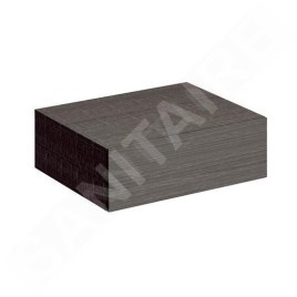 Geberit Xeno 2 - Meuble latéral 580x200 mm avec tiroirs, gris 500.507.43.1