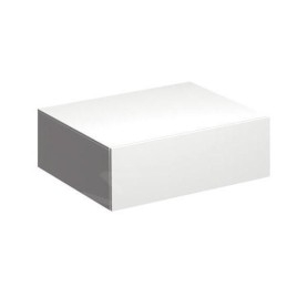 Geberit Xeno 2 - Meuble latéral 580x200 mm avec tiroirs, blanc poli 500.507.01.1