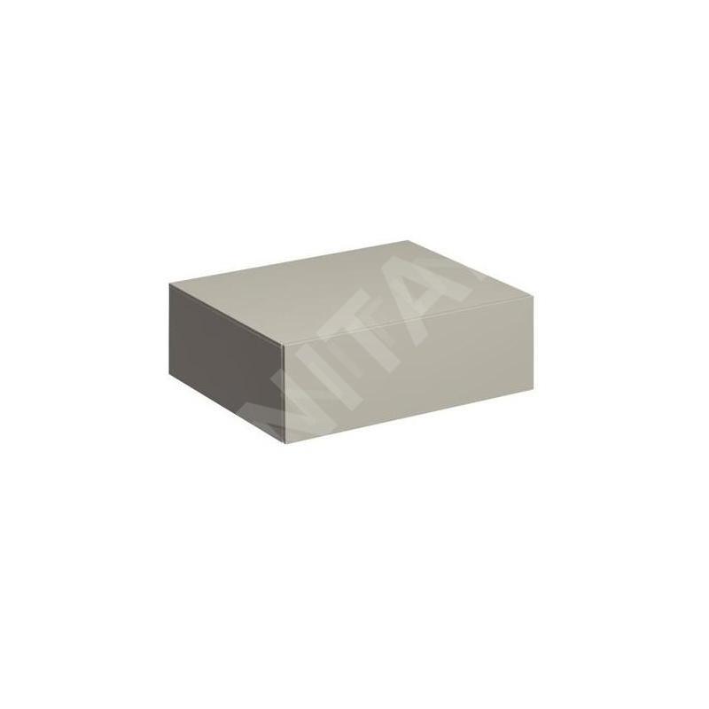 Geberit Xeno 2 - Meuble latéral 580x200 mm avec tiroirs, greige 500.507.00.1