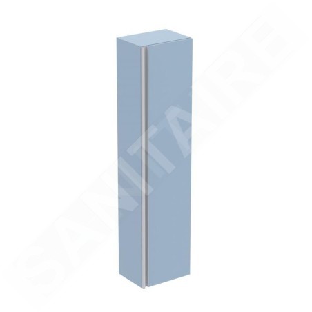Ideal Standard Tesi - Petite armoire haute 400x300x1.700 mm, bleu clair mat T0054WI