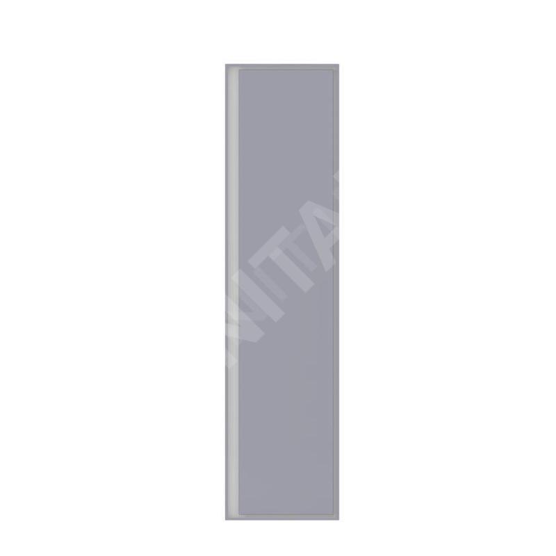 Ideal Standard Connect Air - Petite armoire haute 400x300x1.600 mm, gris clair brillant/blanc mat E0832EQ
