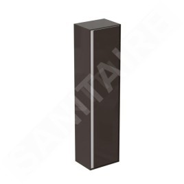Ideal Standard Connect Air - Petite armoire haute 400x300x1.600 mm, brun mat/blanc mat E0832VY
