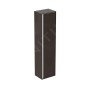 Ideal Standard Connect Air - Petite armoire haute 400x300x1.600 mm, brun mat/blanc mat E0832VY